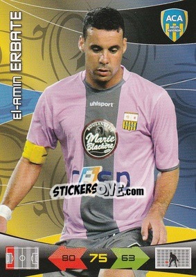 Figurina El-Amin Erbate - FOOT 2010-2011. Adrenalyn XL - Panini