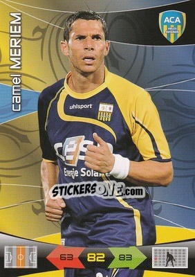 Cromo Camel Meriem - FOOT 2010-2011. Adrenalyn XL n. 7 - Panini