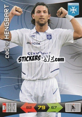 Figurina Cedric Hengbart - FOOT 2010-2011. Adrenalyn XL n. 16 - Panini
