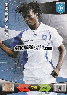 Figurina Delvin Ndinga - FOOT 2010-2011. Adrenalyn XL - Panini