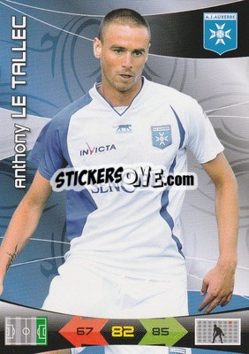 Sticker Anthony Le Tallec - FOOT 2010-2011. Adrenalyn XL n. 23 - Panini