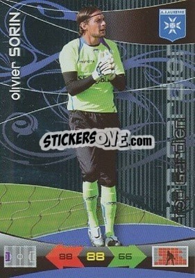 Figurina Olivier Sorin - FOOT 2010-2011. Adrenalyn XL n. 24 - Panini
