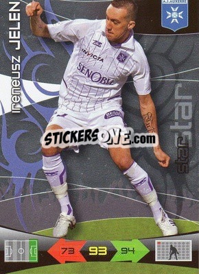 Sticker Ireneusz Jelen - FOOT 2010-2011. Adrenalyn XL n. 25 - Panini