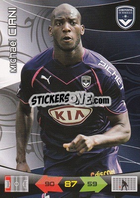 Sticker Michael Ciani - FOOT 2010-2011. Adrenalyn XL n. 29 - Panini