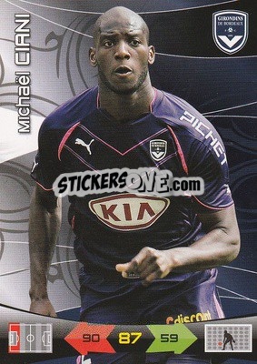 Sticker Michael Ciani - FOOT 2010-2011. Adrenalyn XL - Panini