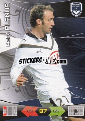 Sticker Marc Planus - FOOT 2010-2011. Adrenalyn XL n. 30 - Panini