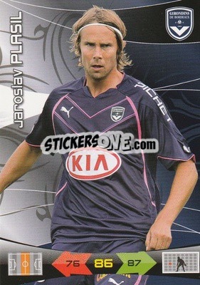 Cromo Jaroslav Plasil - FOOT 2010-2011. Adrenalyn XL - Panini