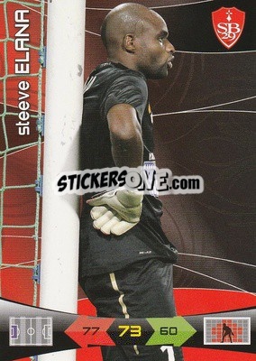 Cromo Steeve Elana - FOOT 2010-2011. Adrenalyn XL - Panini