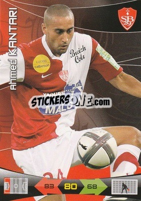 Sticker Ahmed Kantari - FOOT 2010-2011. Adrenalyn XL n. 44 - Panini