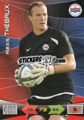 Sticker Alexis Thebaux - FOOT 2010-2011. Adrenalyn XL n. 53 - Panini