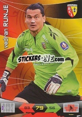 Cromo Vedran Runje - FOOT 2010-2011. Adrenalyn XL - Panini