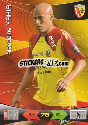Cromo Alaeddine Yahia - FOOT 2010-2011. Adrenalyn XL n. 66 - Panini