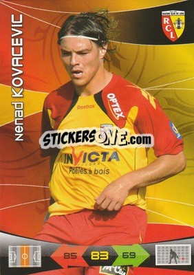 Sticker Nenad Kovacevic - FOOT 2010-2011. Adrenalyn XL - Panini