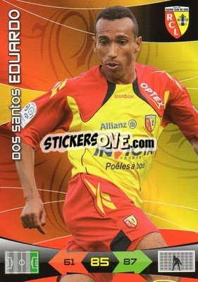 Sticker Dos Santos Eduardo - FOOT 2010-2011. Adrenalyn XL n. 73 - Panini