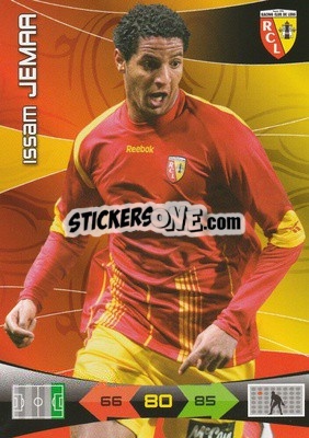 Figurina Issam Jemaa - FOOT 2010-2011. Adrenalyn XL n. 74 - Panini