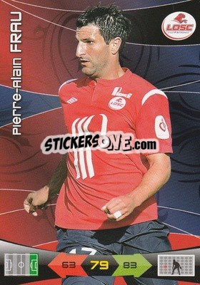 Sticker Pierre-Alain Frau - FOOT 2010-2011. Adrenalyn XL n. 88 - Panini