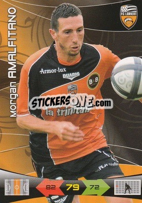 Sticker Morgan Amalfitano - FOOT 2010-2011. Adrenalyn XL - Panini