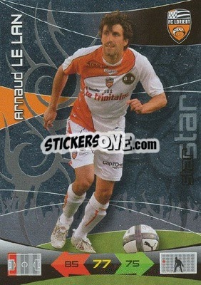 Figurina Arnaud Le Lan - FOOT 2010-2011. Adrenalyn XL n. 105 - Panini