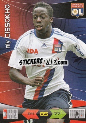 Sticker Aly Cissokho - FOOT 2010-2011. Adrenalyn XL - Panini