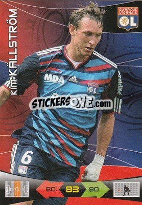 Sticker Kim Kallstrom - FOOT 2010-2011. Adrenalyn XL n. 113 - Panini
