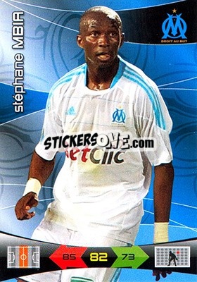 Sticker Stephane Mbia - FOOT 2010-2011. Adrenalyn XL - Panini
