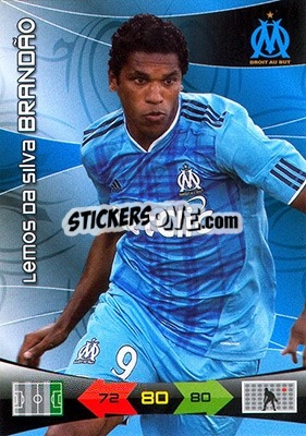 Cromo Brandao - FOOT 2010-2011. Adrenalyn XL n. 132 - Panini