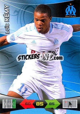 Sticker Loic Remy - FOOT 2010-2011. Adrenalyn XL n. 134 - Panini