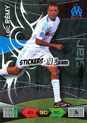 Cromo Loïc Rémy - FOOT 2010-2011. Adrenalyn XL - Panini