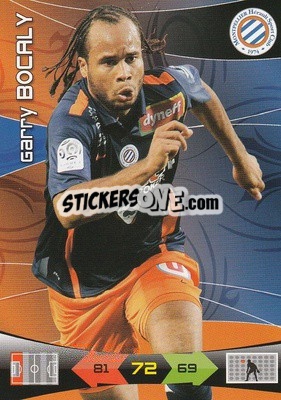 Sticker Garry Bocaly - FOOT 2010-2011. Adrenalyn XL n. 154 - Panini