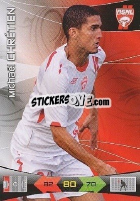 Sticker Michael Chretien - FOOT 2010-2011. Adrenalyn XL n. 169 - Panini