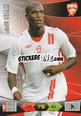 Sticker Joel Sami - FOOT 2010-2011. Adrenalyn XL - Panini