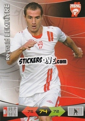 Sticker Reynald Lemaitre - FOOT 2010-2011. Adrenalyn XL n. 171 - Panini