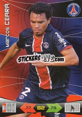 Sticker Marcos Ceara - FOOT 2010-2011. Adrenalyn XL n. 198 - Panini