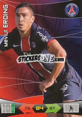 Figurina Mevlut Erding - FOOT 2010-2011. Adrenalyn XL n. 205 - Panini