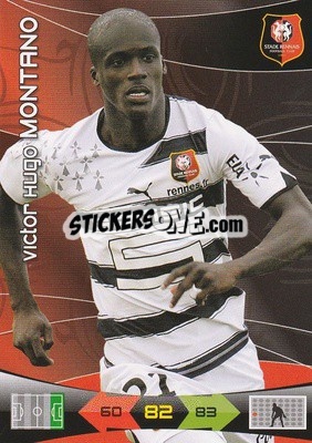 Sticker Victor Hugo Montano - FOOT 2010-2011. Adrenalyn XL n. 221 - Panini