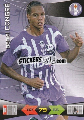 Sticker Daniel Congre - FOOT 2010-2011. Adrenalyn XL n. 255 - Panini