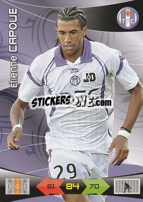 Sticker Etienne Capoue - FOOT 2010-2011. Adrenalyn XL n. 259 - Panini