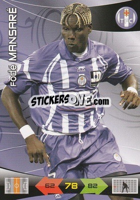 Sticker Fode Mansare - FOOT 2010-2011. Adrenalyn XL n. 262 - Panini