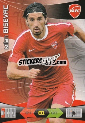 Cromo Milan Bisevac - FOOT 2010-2011. Adrenalyn XL n. 269 - Panini