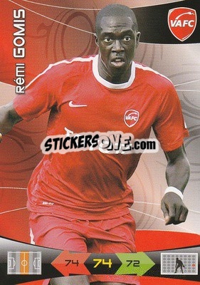 Sticker Remi Gomis - FOOT 2010-2011. Adrenalyn XL n. 272 - Panini