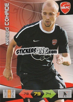 Sticker Renaud Cohade - FOOT 2010-2011. Adrenalyn XL n. 273 - Panini