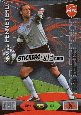 Sticker Nicolas Penneteau - FOOT 2010-2011. Adrenalyn XL - Panini