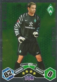 Figurina Tim Wiese - German Football Bundesliga 2010-2011. Match Attax n. 1 - Topps