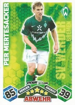 Sticker Per Mertesacker - German Football Bundesliga 2010-2011. Match Attax n. 3 - Topps