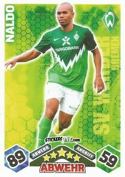 Sticker Naldo - German Football Bundesliga 2010-2011. Match Attax n. 5 - Topps