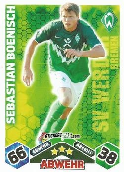 Cromo Sebastian Boenisch - German Football Bundesliga 2010-2011. Match Attax n. 6 - Topps