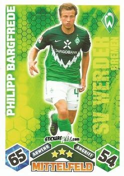 Cromo Philipp Bargfrede - German Football Bundesliga 2010-2011. Match Attax n. 11 - Topps