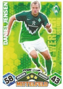 Cromo Daniel Jensen - German Football Bundesliga 2010-2011. Match Attax n. 12 - Topps