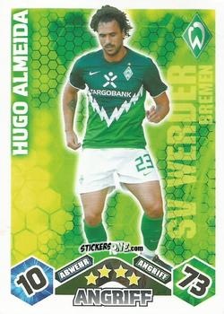 Sticker Hugo Almeida - German Football Bundesliga 2010-2011. Match Attax n. 16 - Topps