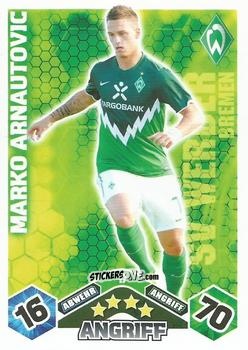 Figurina Marko Arnautovic - German Football Bundesliga 2010-2011. Match Attax n. 17 - Topps